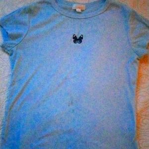 Belle tweed, large, blue